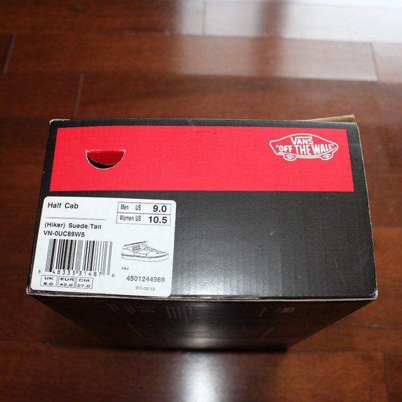 Vans Half Cab pro "HIKER" ~ (suede tan) - Picture 6 of 6